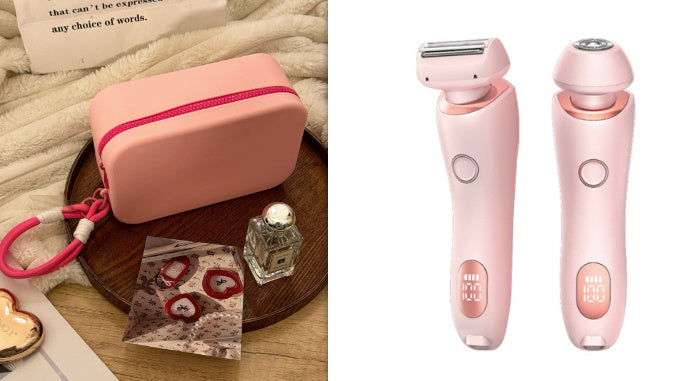 2-in-1 Hair Removal Epilator USB Rechargeable Trimmer