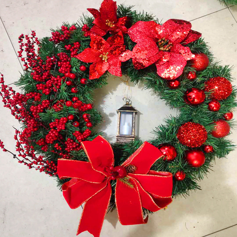 Enchant Your Christmas Venue with Tengtian Wreaths, Garlands & Door Decor for a Magical Holiday Experience