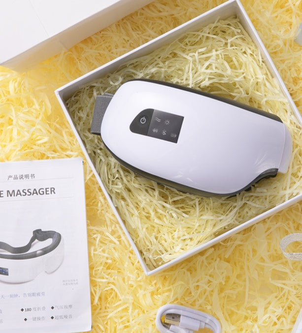 Bluetooth Eye Massager Air Pressure & Hot Compress