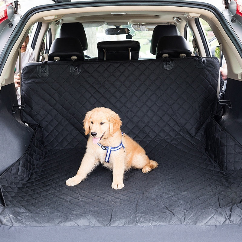 Waterproof Pet Car Seat Cushion with Built-In Travel Toilet – Stress-Free Road Trips for Dogs