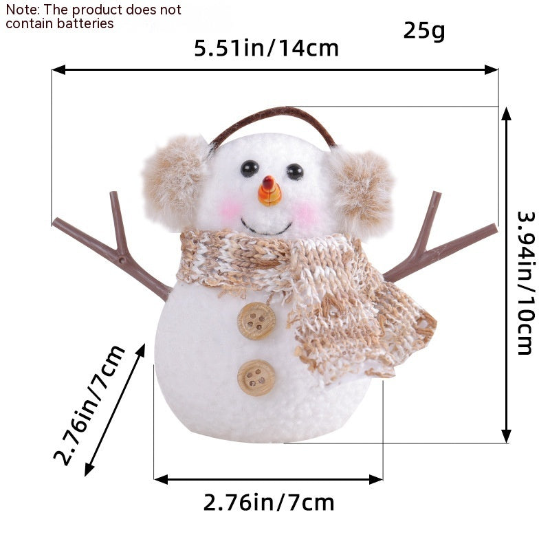 Christmas Luminous Ice Man Ornaments – Magical Glow for Festive Cheer