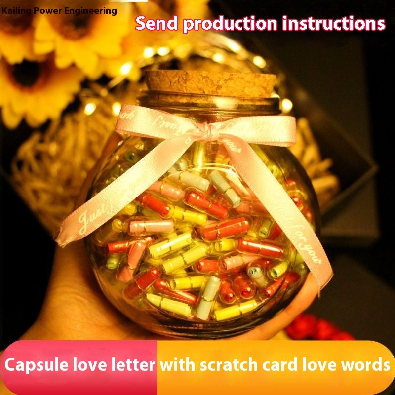 Handmade Love Letter Capsules: Perfect for Birthdays, Tanabata, and Valentine's Day