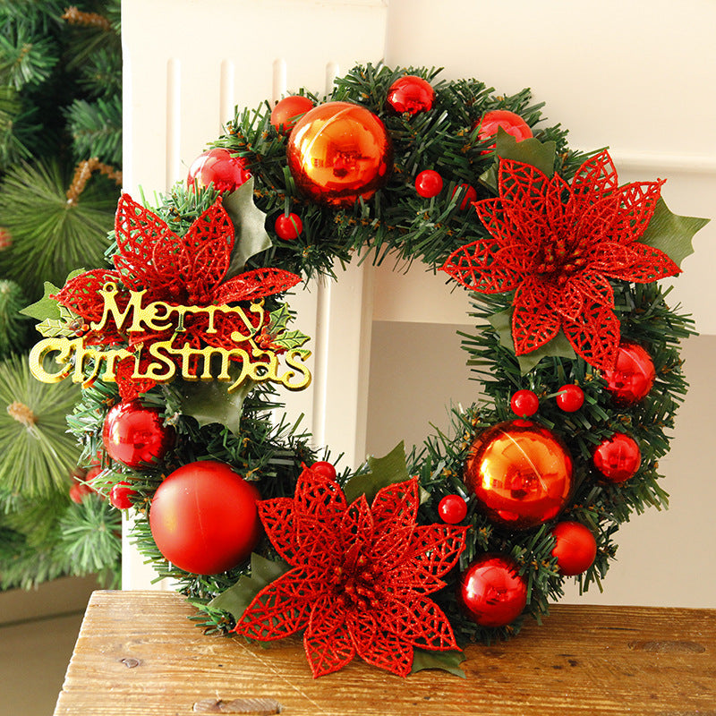 Festive Christmas Wreaths & Holiday Decor for Home, Garden & Mall Entrances