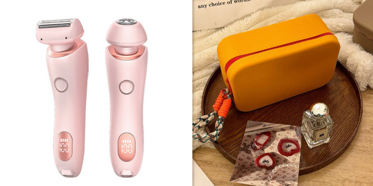 2-in-1 Hair Removal Epilator USB Rechargeable Trimmer