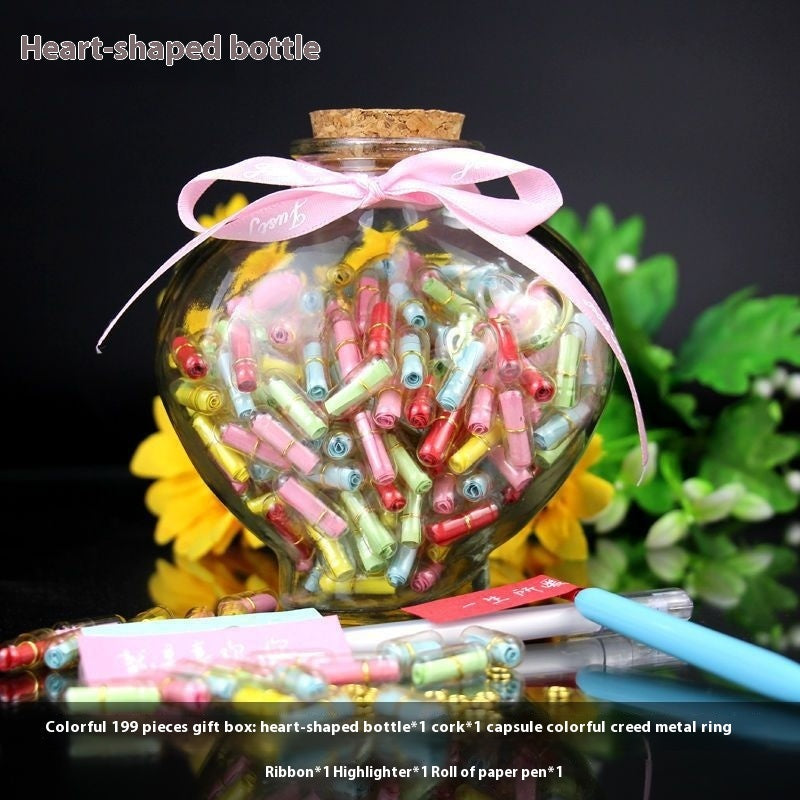 Handmade Love Letter Capsules: Perfect for Birthdays, Tanabata, and Valentine's Day