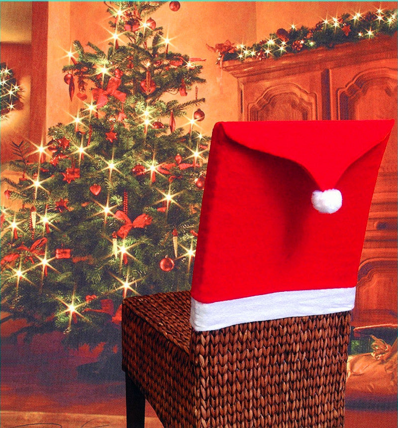 Premium Christmas Chair Set & Table Decor – Bulk Holiday Hats & Festive Goods for Celebrations