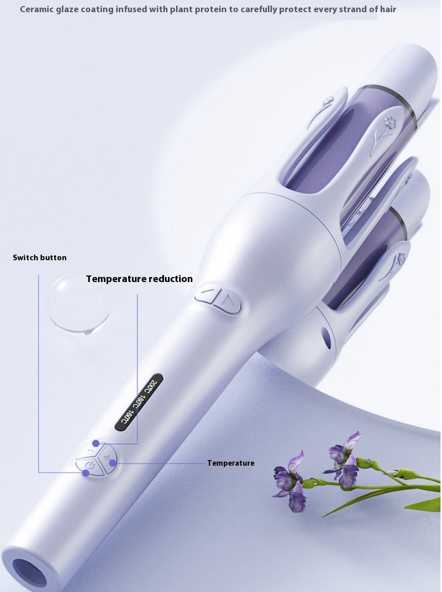 Rotating Magic Curler Negative Ion Ceramic Hair Styler