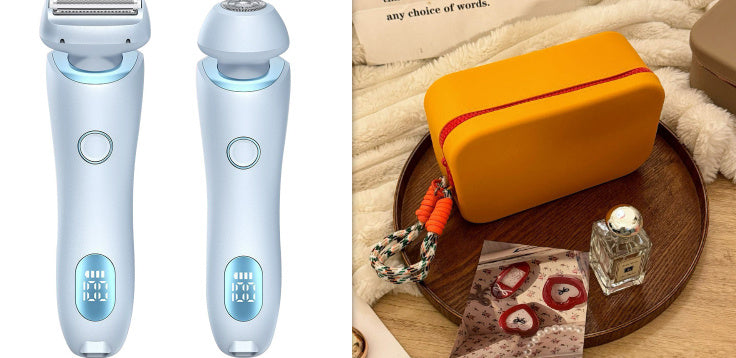 2-in-1 Hair Removal Epilator USB Rechargeable Trimmer