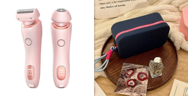 2-in-1 Hair Removal Epilator USB Rechargeable Trimmer