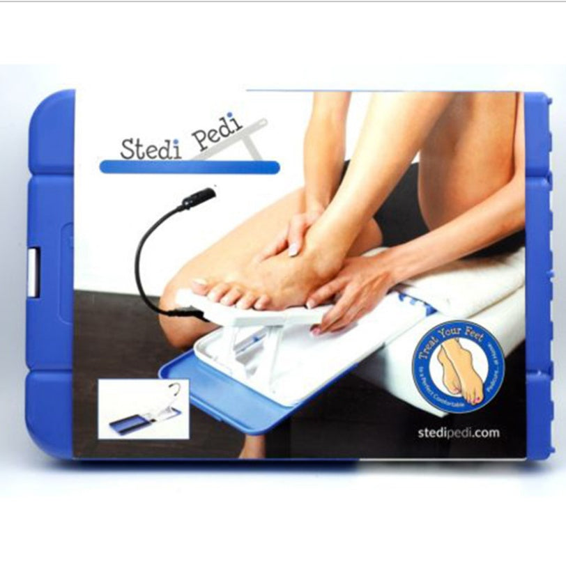 Professional Pedicure Nail Plate with Support: Lamped Manicure Accessory for Salon-Quality Results