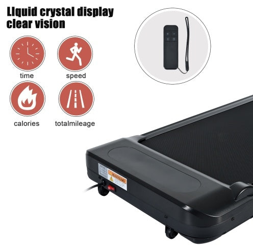 Portable Walking Pad Desk Treadmill – 300 Lb Capacity, 0.6 to 4.0 MPH