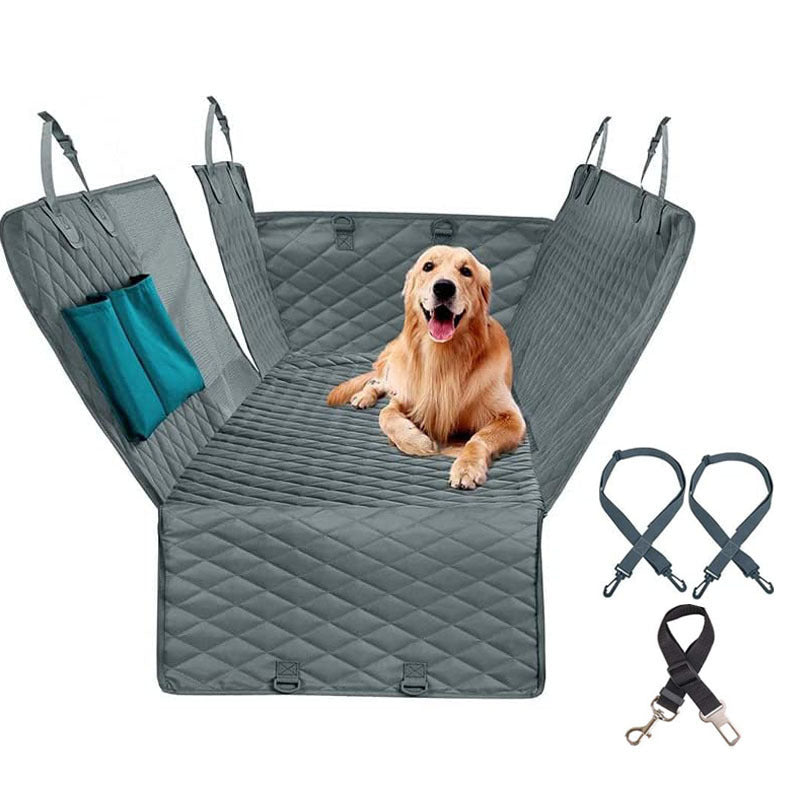 Waterproof Pet Car Seat Cushion with Built-In Travel Toilet – Stress-Free Road Trips for Dogs