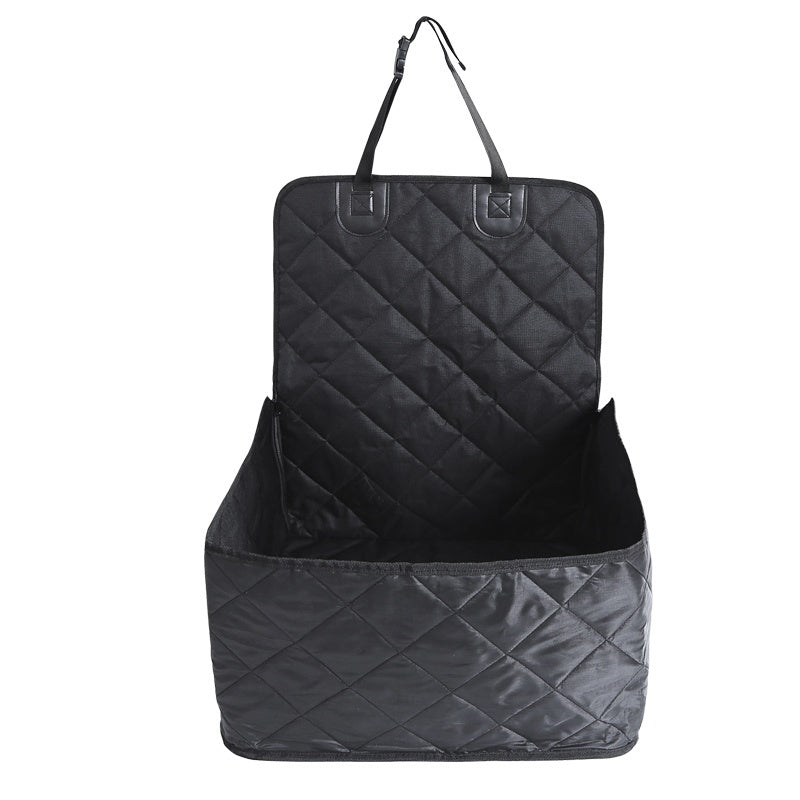 Waterproof Pet Car Seat Cushion with Built-In Travel Toilet – Stress-Free Road Trips for Dogs