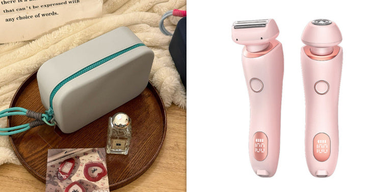 2-in-1 Hair Removal Epilator USB Rechargeable Trimmer