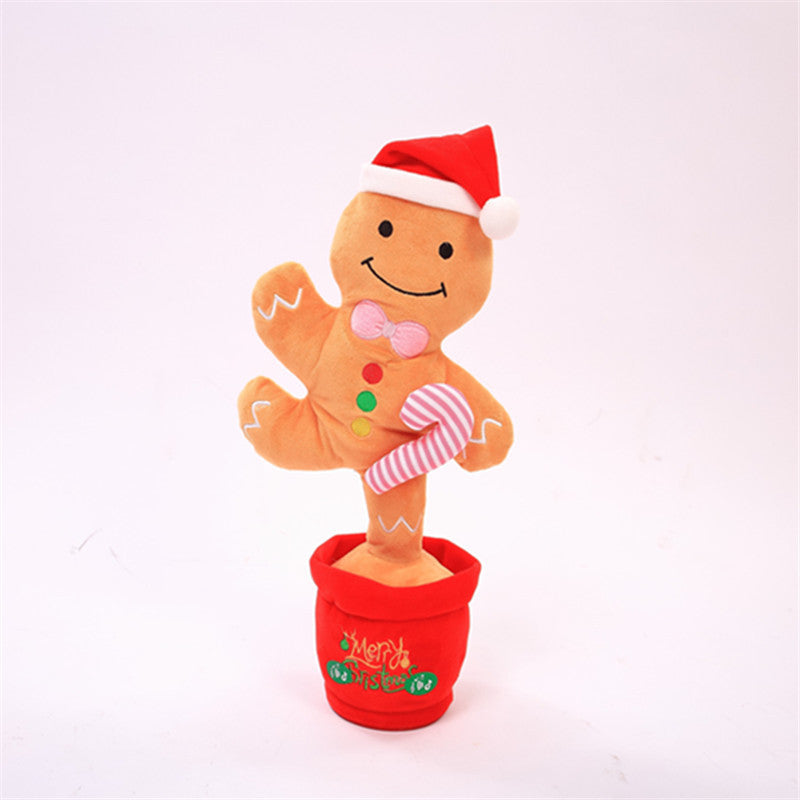 Dancing Talking Christmas Tree Toy – Singing Plush with Lights & Voice Repeat