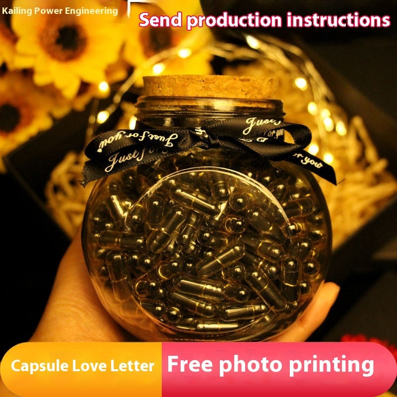 Handmade Love Letter Capsules: Perfect for Birthdays, Tanabata, and Valentine's Day