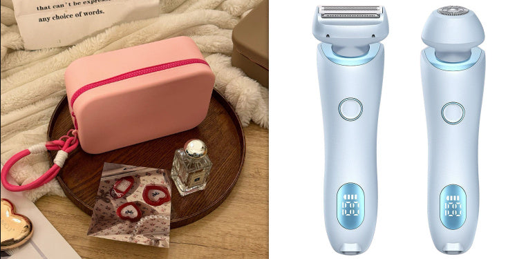 2-in-1 Hair Removal Epilator USB Rechargeable Trimmer