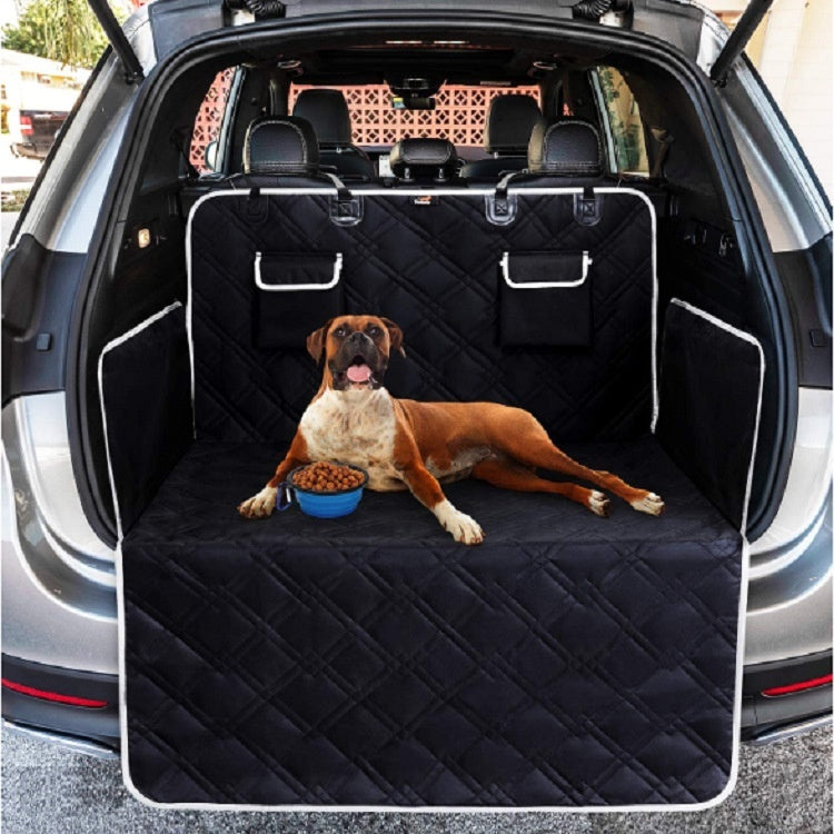 Waterproof Pet Car Seat Cushion with Built-In Travel Toilet – Stress-Free Road Trips for Dogs