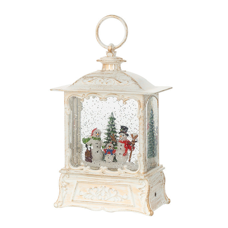Enchanting Christmas Crystal Ball Music Box – Festive Snow Globe Decoration & Gift