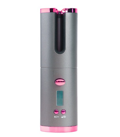 Portable Hair Curler Rotating & Curly Waves