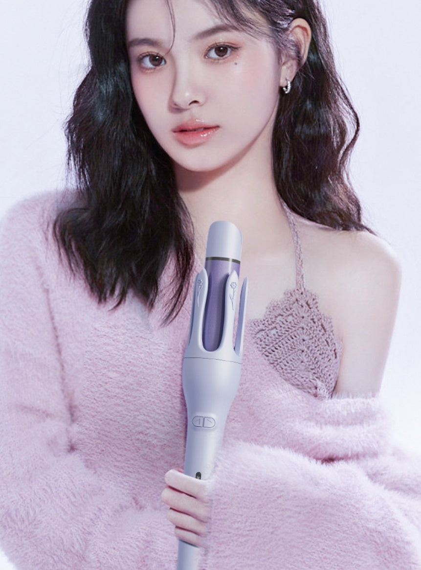 Automatic Rotating Hair Curler Spin Wand – Negative Ion Ceramic Curling Iron, Best Hair Curler & Styling Tool