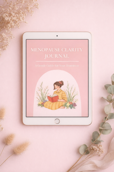 Menopause Clarity Journal | Guided Prompts for Emotional Wellness & Reflection | Printable PDF for Women