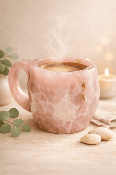 Stylish 400ml Mineral Resin Coffee Mug – Elegant Cup for Office & Home