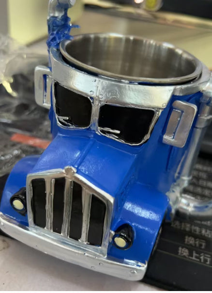 Custom Truck Coffee Mugs – Durable Mugs, Cups Coffee Mugs for Semi Drivers preparing