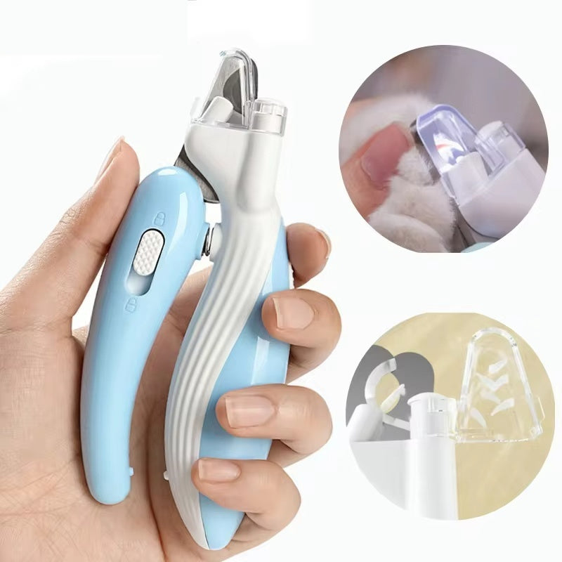 LED Pet Nail Grinder – Electric Clippers for Dogs & Cats, Low Noise & Rechargeable