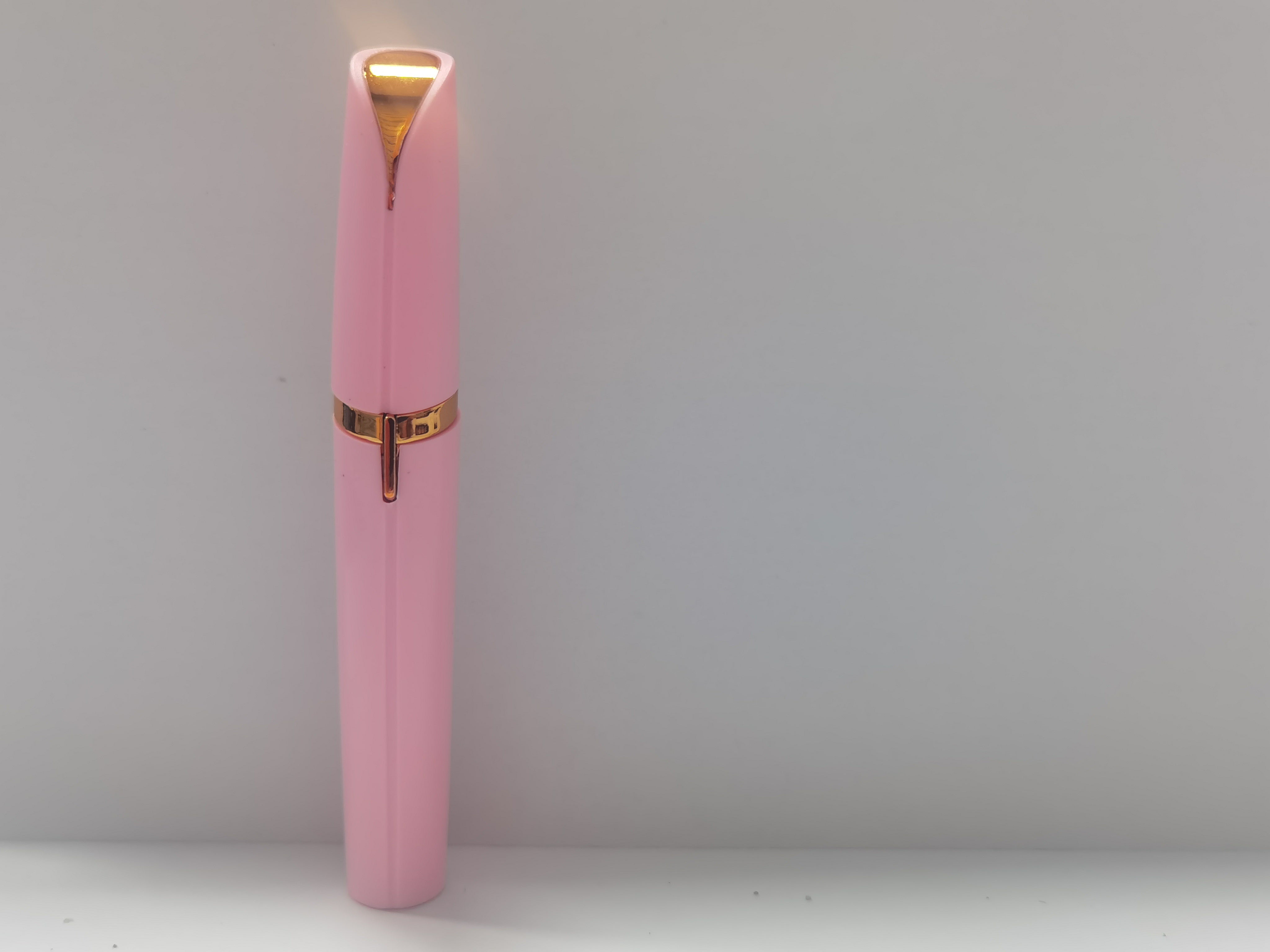 Mini Electric Eyebrow Trimmer & Shaver in pink color