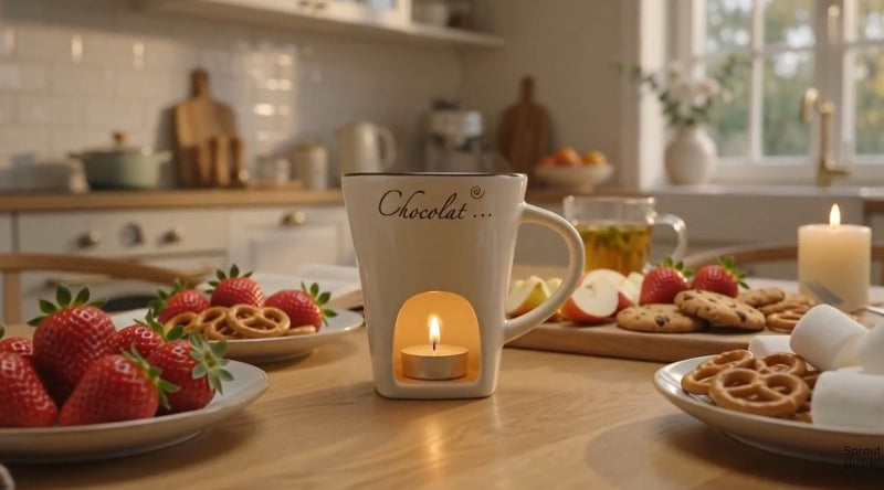  Personal Mini Fondue Mug Set