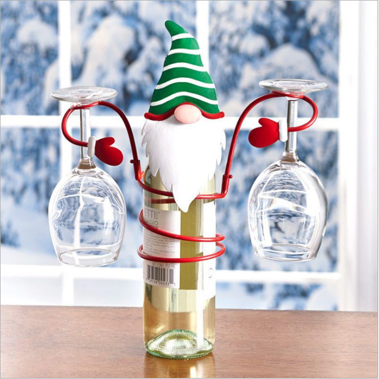 Festive Snowman Red Wine Stick – Christmas Bottle Topper & Holiday Decor