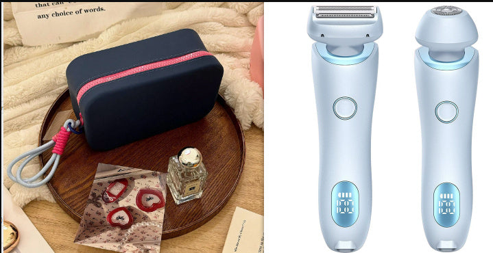 2-in-1 Hair Removal Epilator USB Rechargeable Trimmer