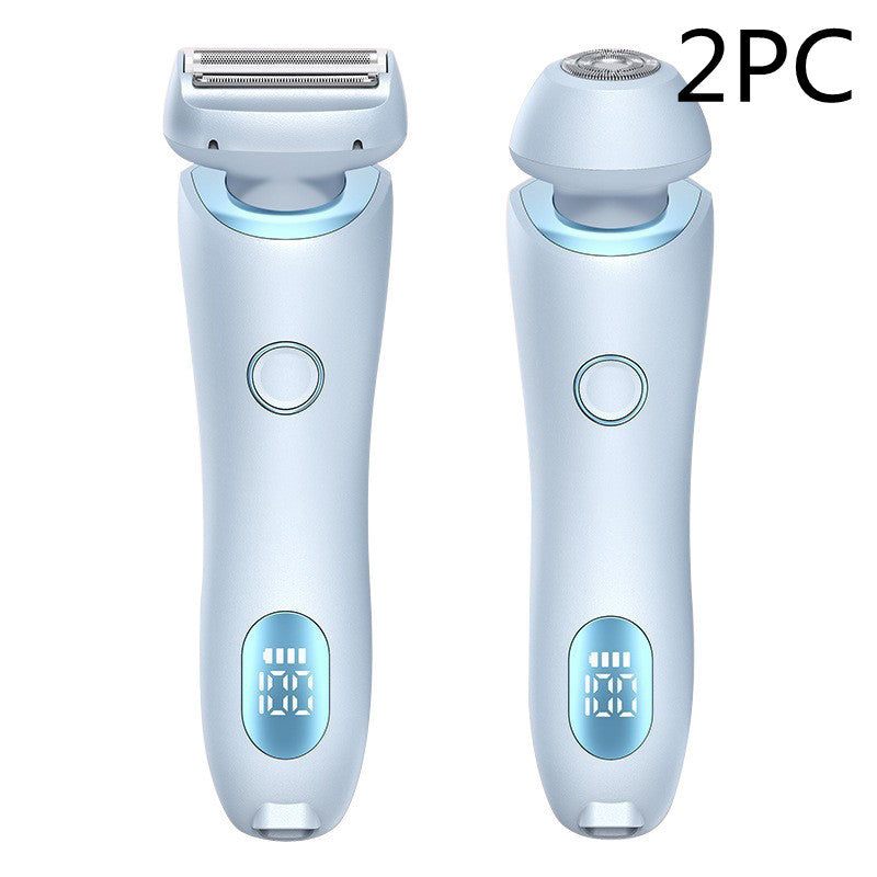 2-in-1 Hair Removal Epilator USB Rechargeable Trimmer