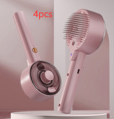 Pet Grooming Brush Removes Hair Easily