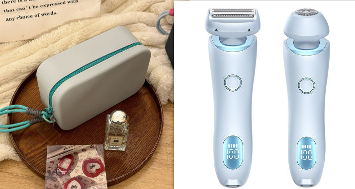 2-in-1 Hair Removal Epilator USB Rechargeable Trimmer