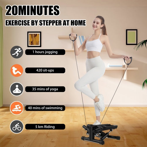 Full-Body Twist Stepper Compact & Effective Workout