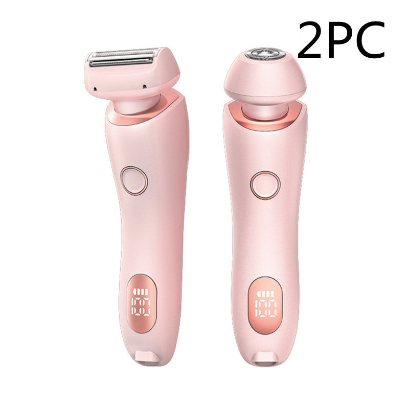 2-in-1 Hair Removal Epilator USB Rechargeable Trimmer