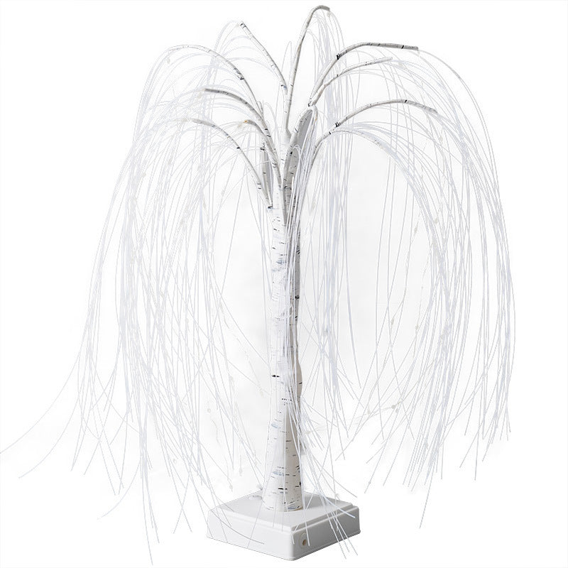 Light Up Your Home with LED Willow Lamps – Elegant Christmas Party Scene Decorations for a Magical Ambience