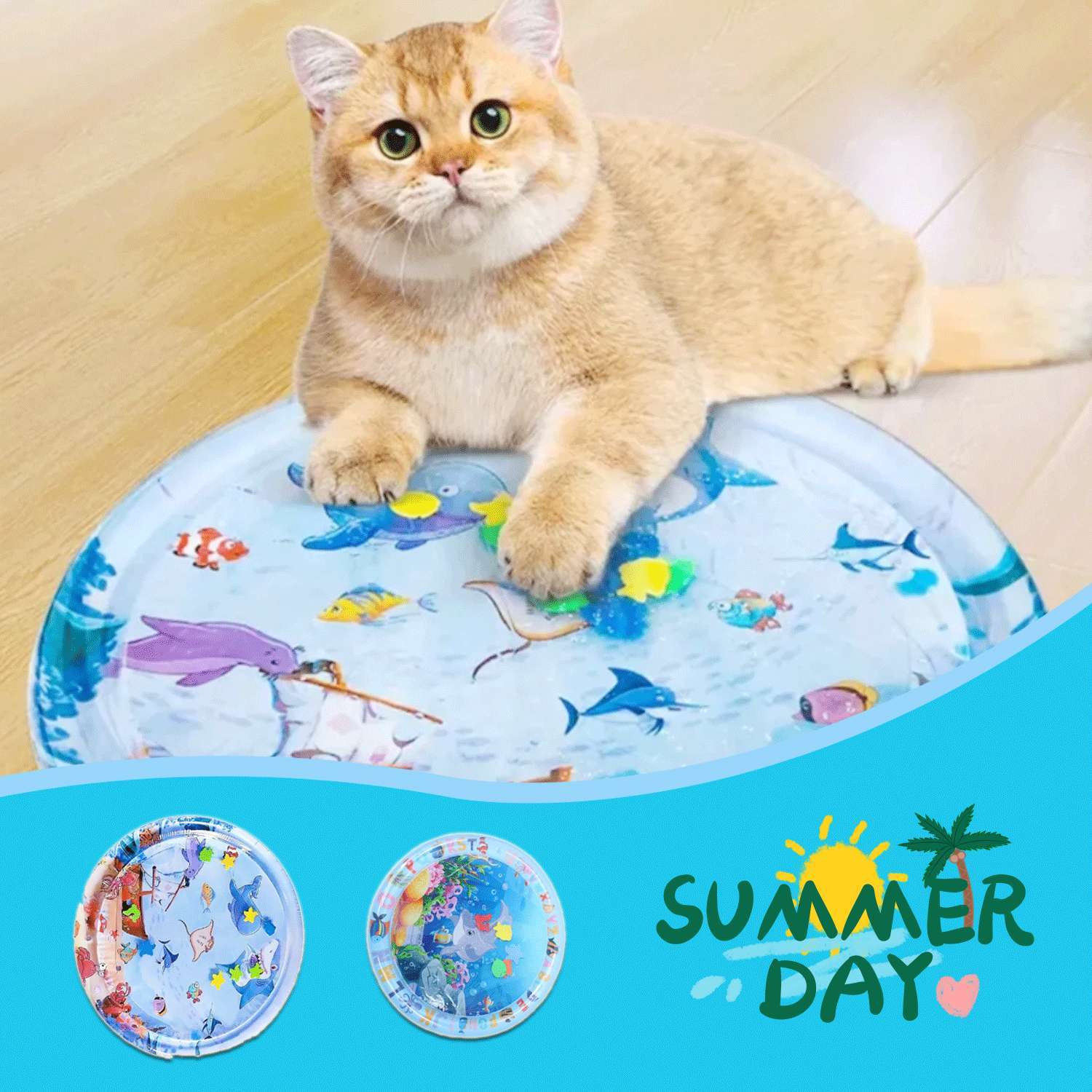 Summer Cooling Pet Bed Ice Pad for Dogs & Cats