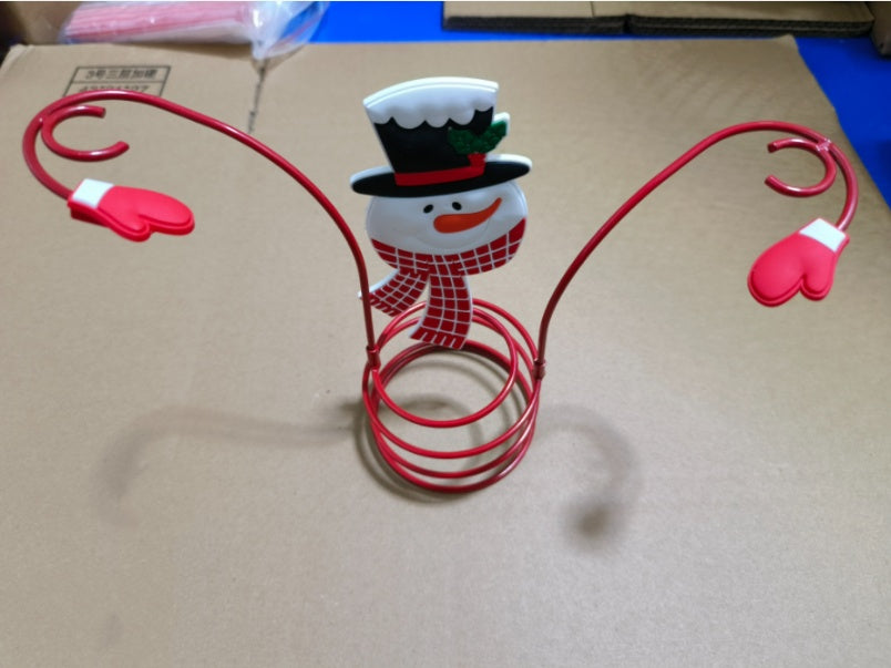 Festive Snowman Red Wine Stick – Christmas Bottle Topper & Holiday Decor