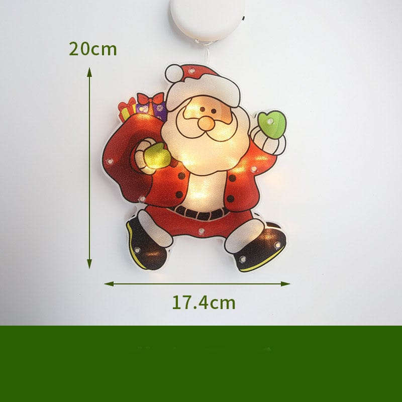 Sprout Health 0 Backpack Christmas / 1PC "LED Suction Cup Window Hanging Lights - Christmas Decoration