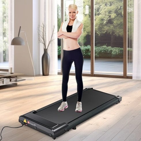 Sprout Health 0 Black Walking Pad 300 Lb Capacity, Desk Treadmill For Home Office, Protable Treadmill Under Desk, Walking Treadmills For Home,0.6 To 3.8 Mph Portable Treadmill