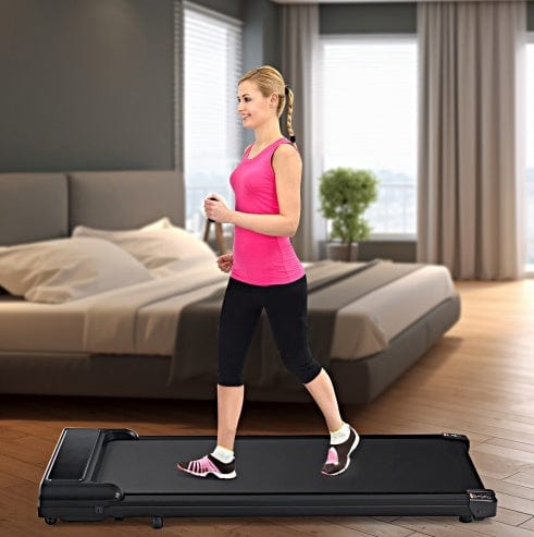 Sprout Health 0 Black Walking Pad 300 Lb Capacity, Desk Treadmill For Home Office, Protable Treadmill Under Desk, Walking Treadmills For Home,0.6 To 3.8 Mph Portable Treadmill