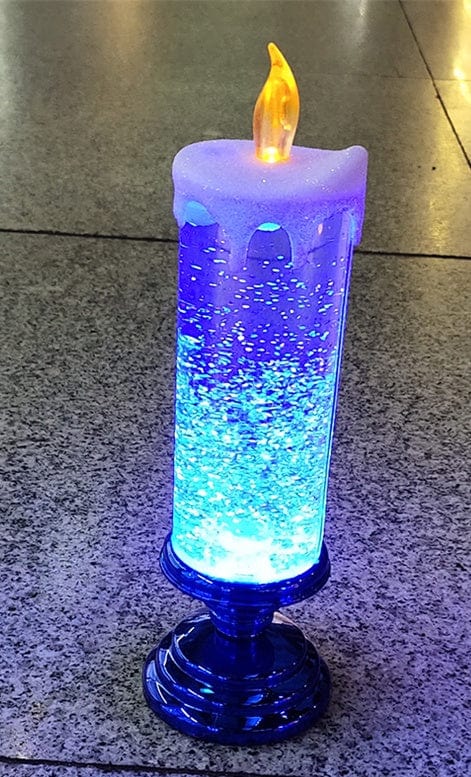Sprout Health 0 Blue1 / 1PC Rechargeable LED Waterproof Candle - Color Changing with Glitter - Home Décor