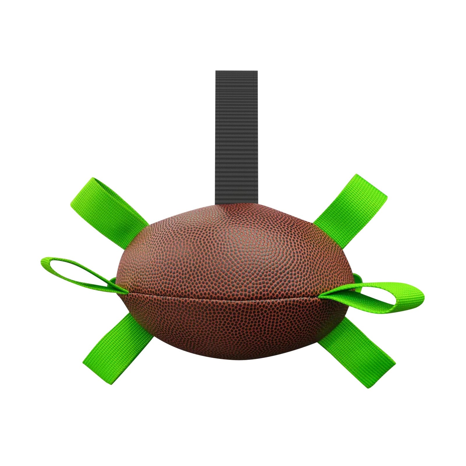 Sprout Health 0 Brown / 8inch Dog Rugby Football With Strapes, Interactive Dog Toys For Boredom, Dog Water Toy, Dog Balls For Small And Medium Breeds-Indoor & Outdoor Play