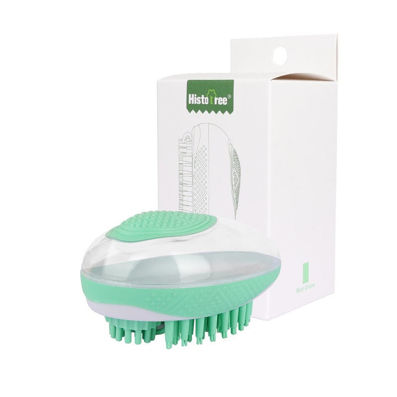 Sprout Health 0 Green 2-in-1 Dog Cat Bath Brush & Massage Comb